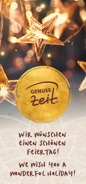 Banner: Wir wünschen einen schönen Feiertag!